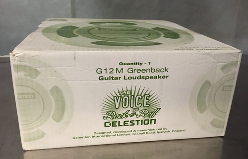 CELESTION G12M speaker, Modern Lead 70 - 16 ohm NOS
