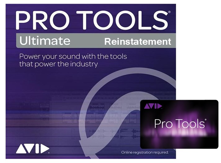 Avid Pro Tools Ultimate Upgrade Plan for Pro Tools Reinstatement